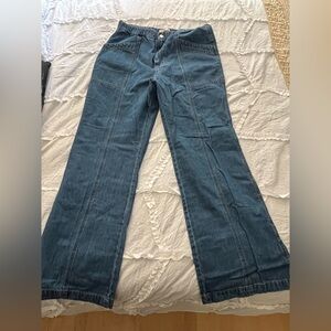 Madewell elastic waist jeans